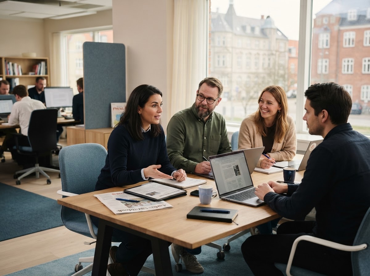 Odense Dagblad - medarbejdere der arbejder med dataanalyse og risikovurdering